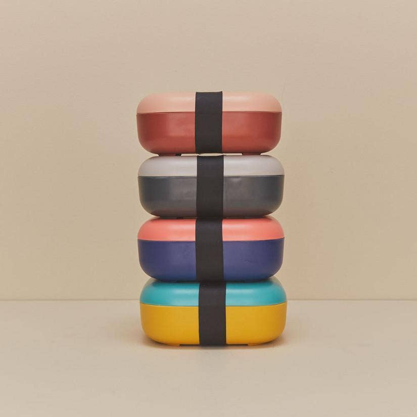 EKOBO Snack Box - Blush / Terracotta