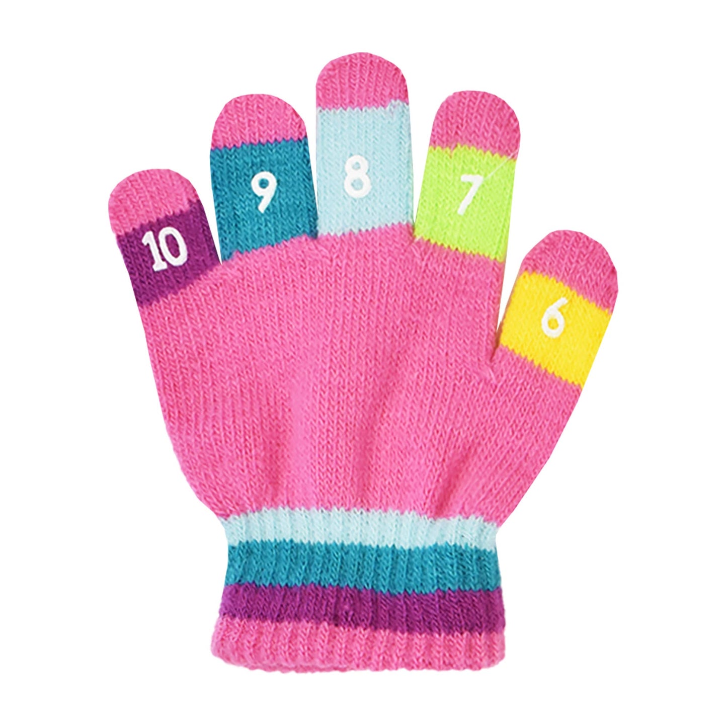 Boys/Girls Stretch Number Gloves Size 2-4