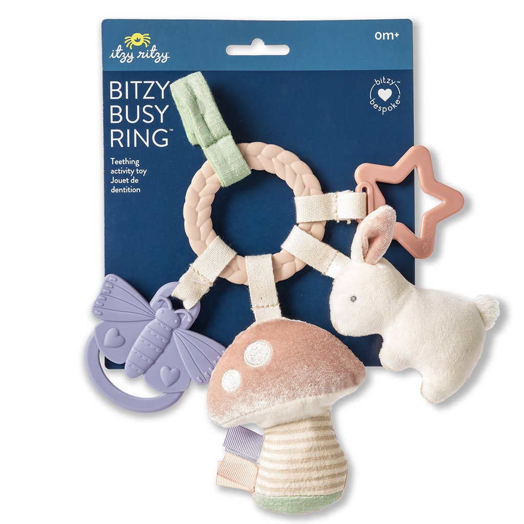 *NEW OPTION* Bitzy Busy Ring™ Teething Activity Toy: Veggie