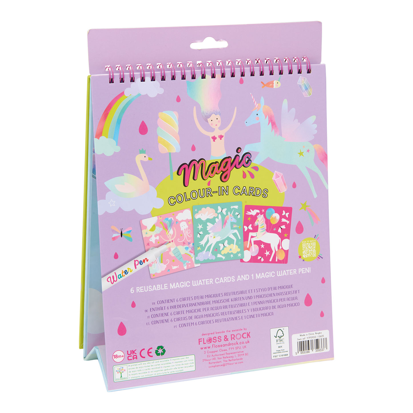 Fantasy Easel Watercard and Pen