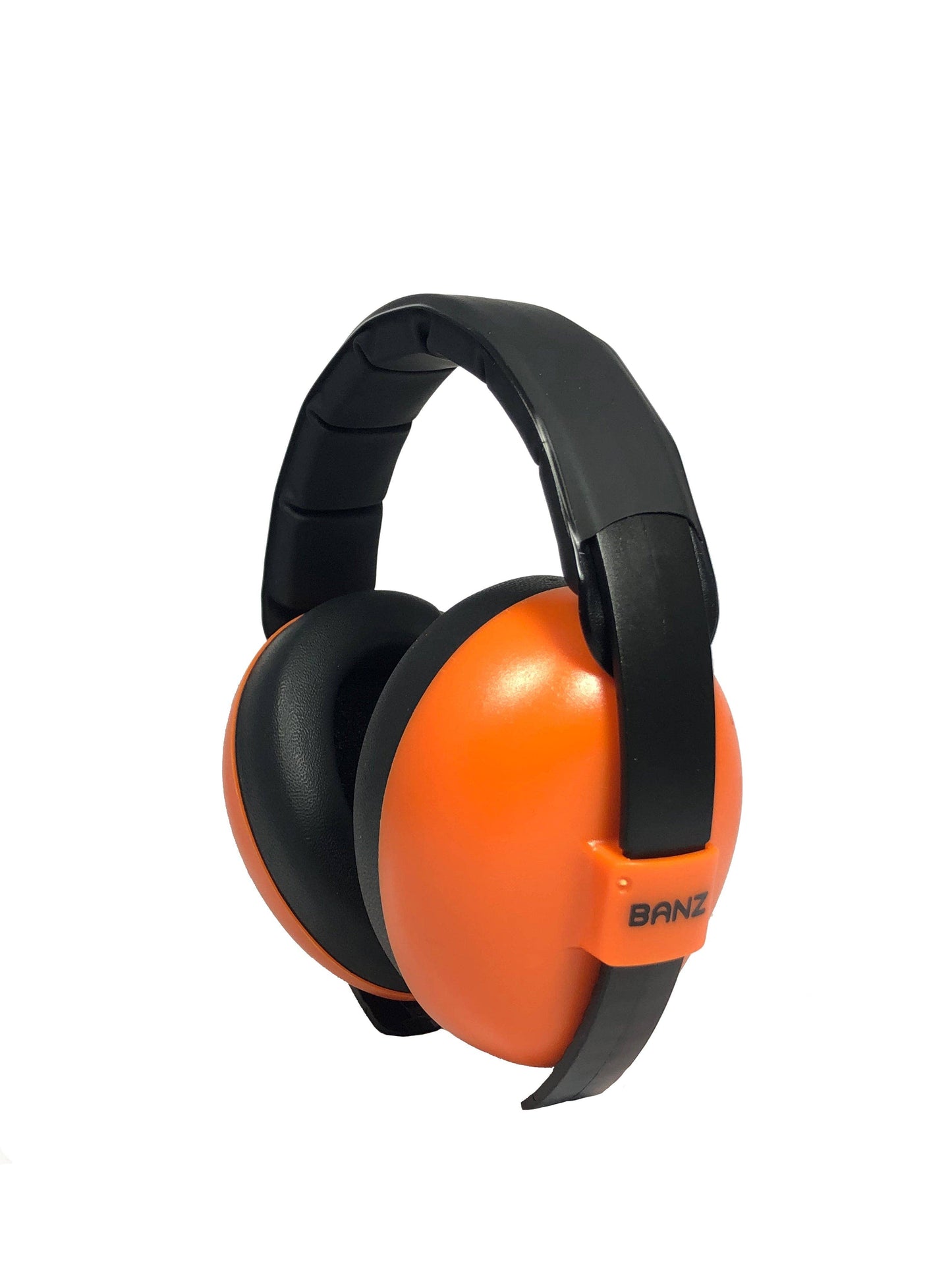 Baby Earmuffs Solids Noise Attenuation Ear Warmers for Kids: Tangerine