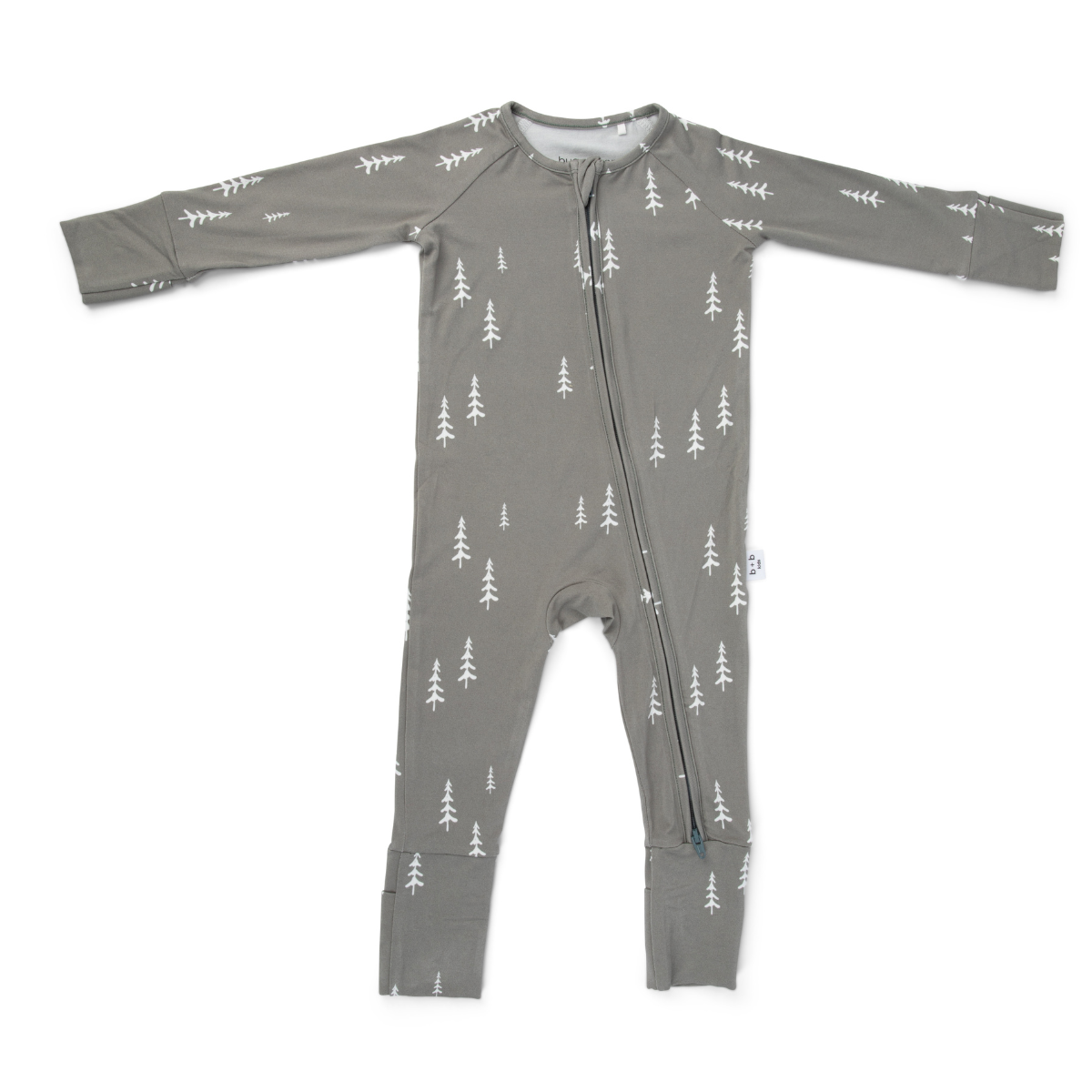 Bamboo 2-Way Convertible Zip Romper - Forest (0-24m): 0-3m