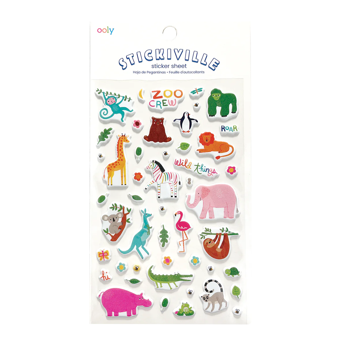 Ooly Stickiville Zoo crew