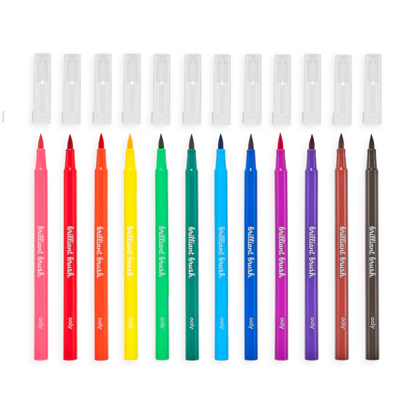Ooly Brillant Brush 12 markers