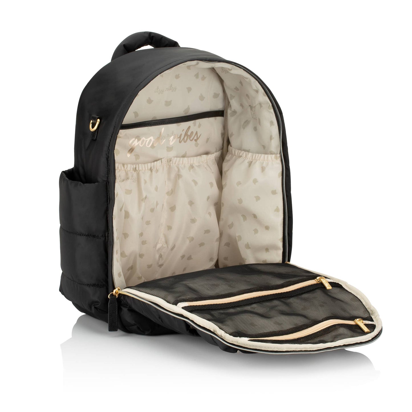 Itzy Ritzy Dream Backpack™ Midnight Black Diaper Bag