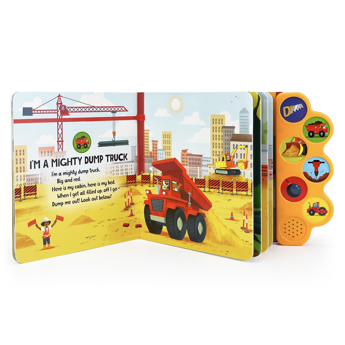 Construction Songs 6-Button Sound Book