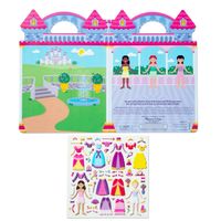 Melissa & Doug Puffy Sticker Play Set - Princess