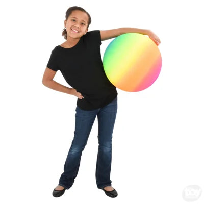 16" RAINBOW PLAYGROUND BALL