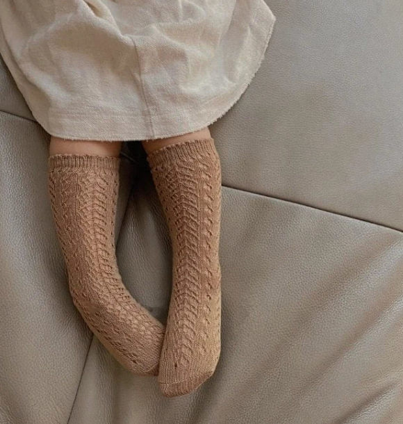 Eloise Knee High Socks: Pine / 1-2 Years