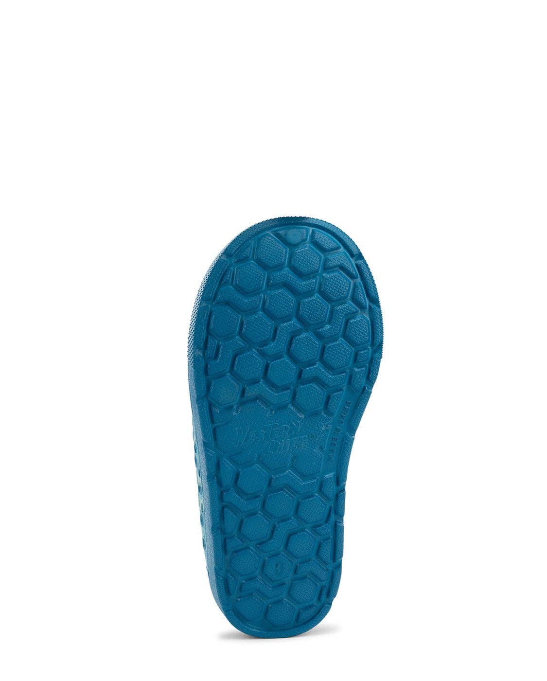 Western Chief Kids Parker Shark Slip On - Blue: Blue / 2 Little Kid