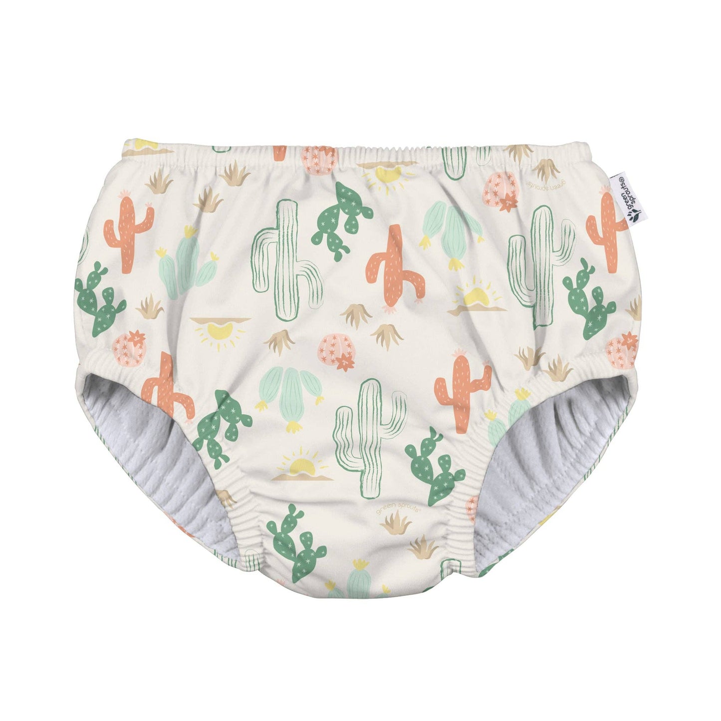 Eco Pull-up Swim Diaper | 2024 Prints: Light Blue Dinos / 24m