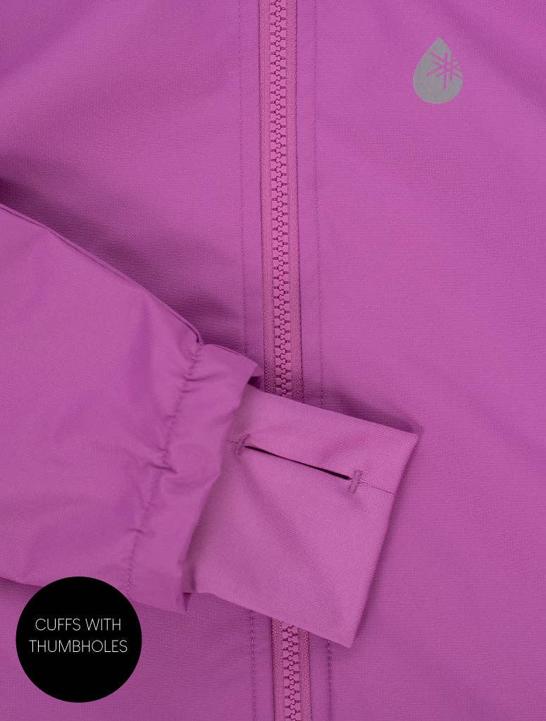SplashMagic Storm Jacket - Berry | Waterproof Windproof Eco: 12