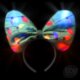 10" Christmas Light Bulb bow headband