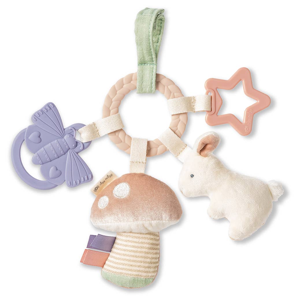 *NEW OPTION* Bitzy Busy Ring™ Teething Activity Toy: Veggie