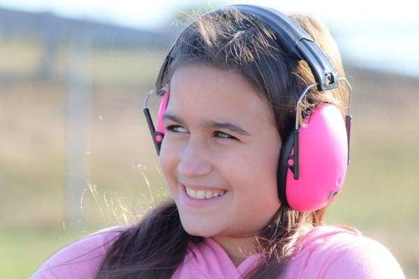 BANZ Kids Earmuffs - Solids: Tangerine
