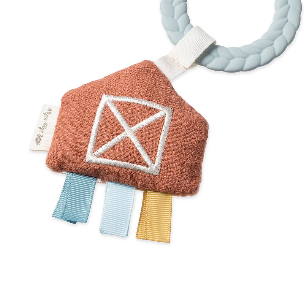 *NEW OPTION* Bitzy Busy Ring™ Teething Activity Toy: Veggie