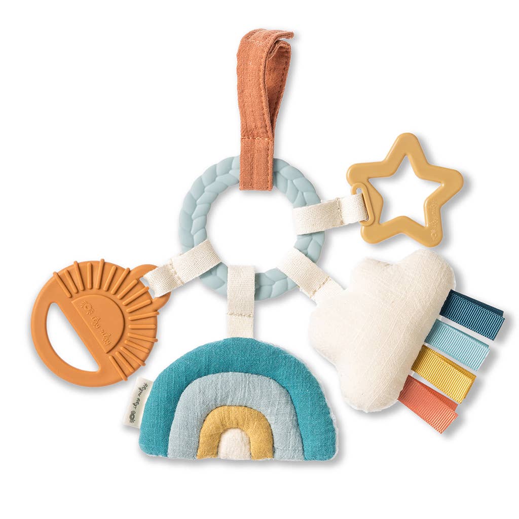 *NEW OPTION* Bitzy Busy Ring™ Teething Activity Toy: Veggie