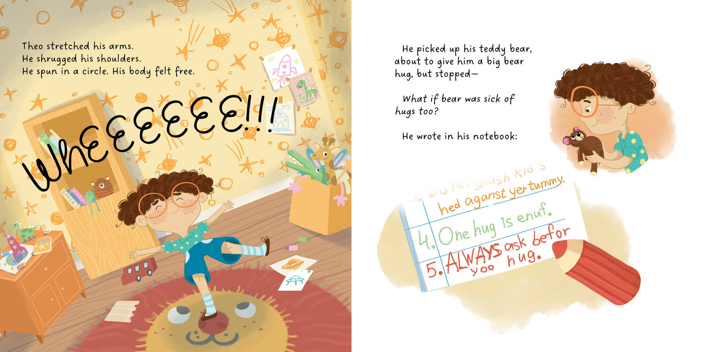 Too Many Hugs (Children's Book about Consent) Book