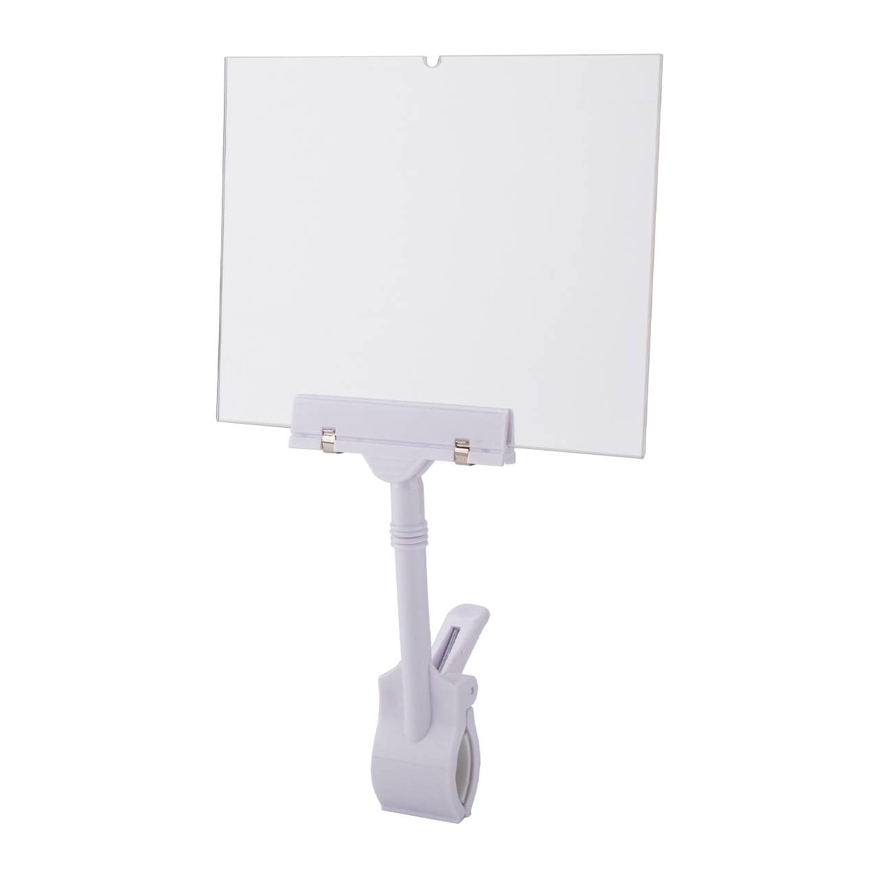 5" X 7" Acrylic Sign Holder With Clamp