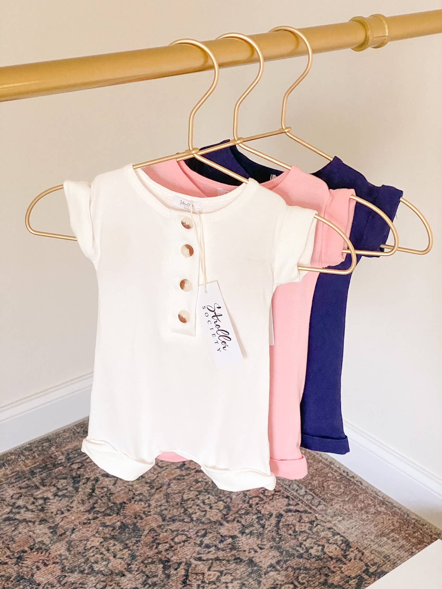 Baby Rompers - Baby Clothing Multiple Colors (Newborn-12 M): White / 3-6 months