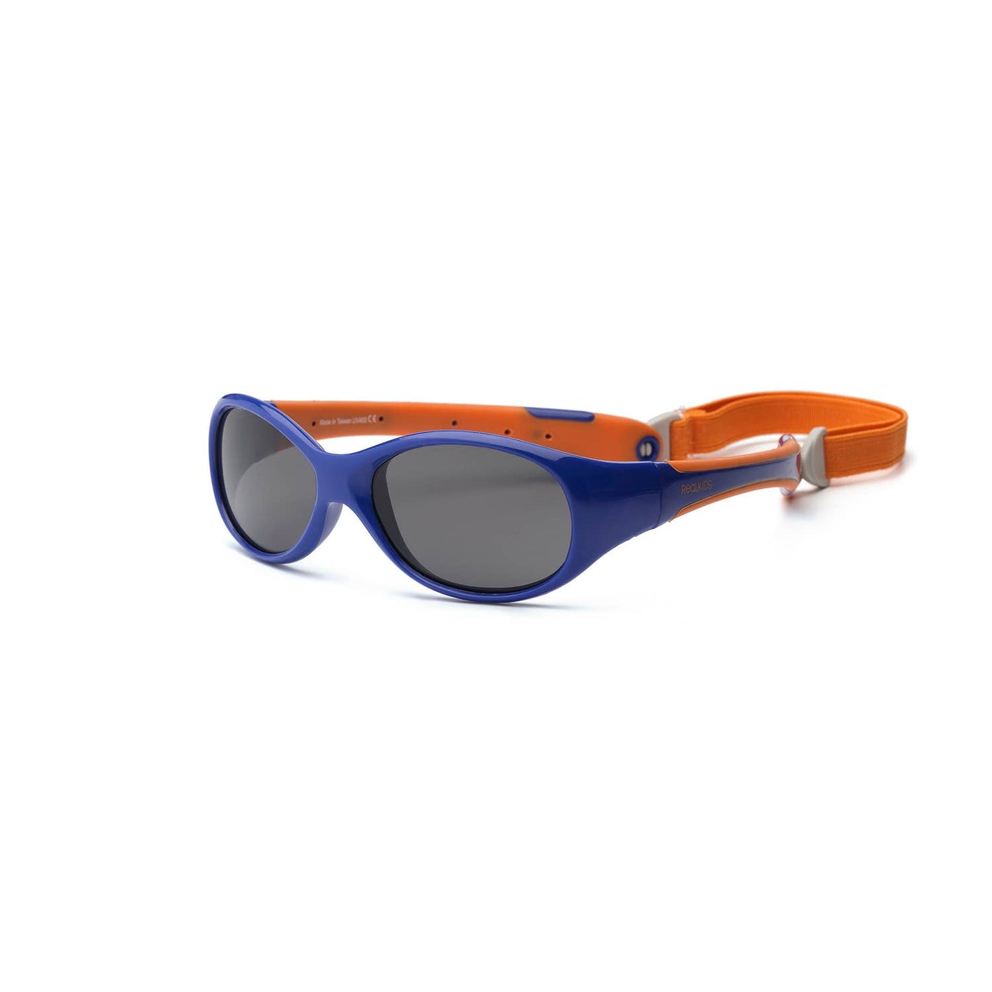 Explorer Flexible Frame Sunglasses for Kids 4+: Navy/Orange