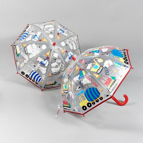 Construction Transparent Colour Changing Umbrella