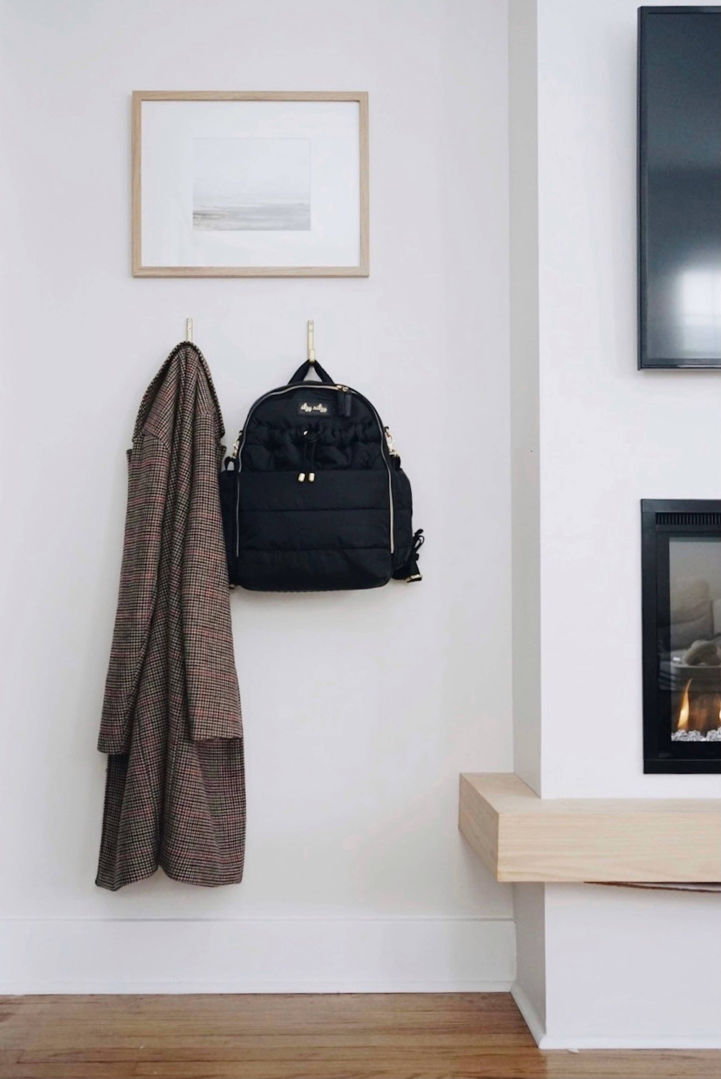 Itzy Ritzy Dream Backpack™ Midnight Black Diaper Bag