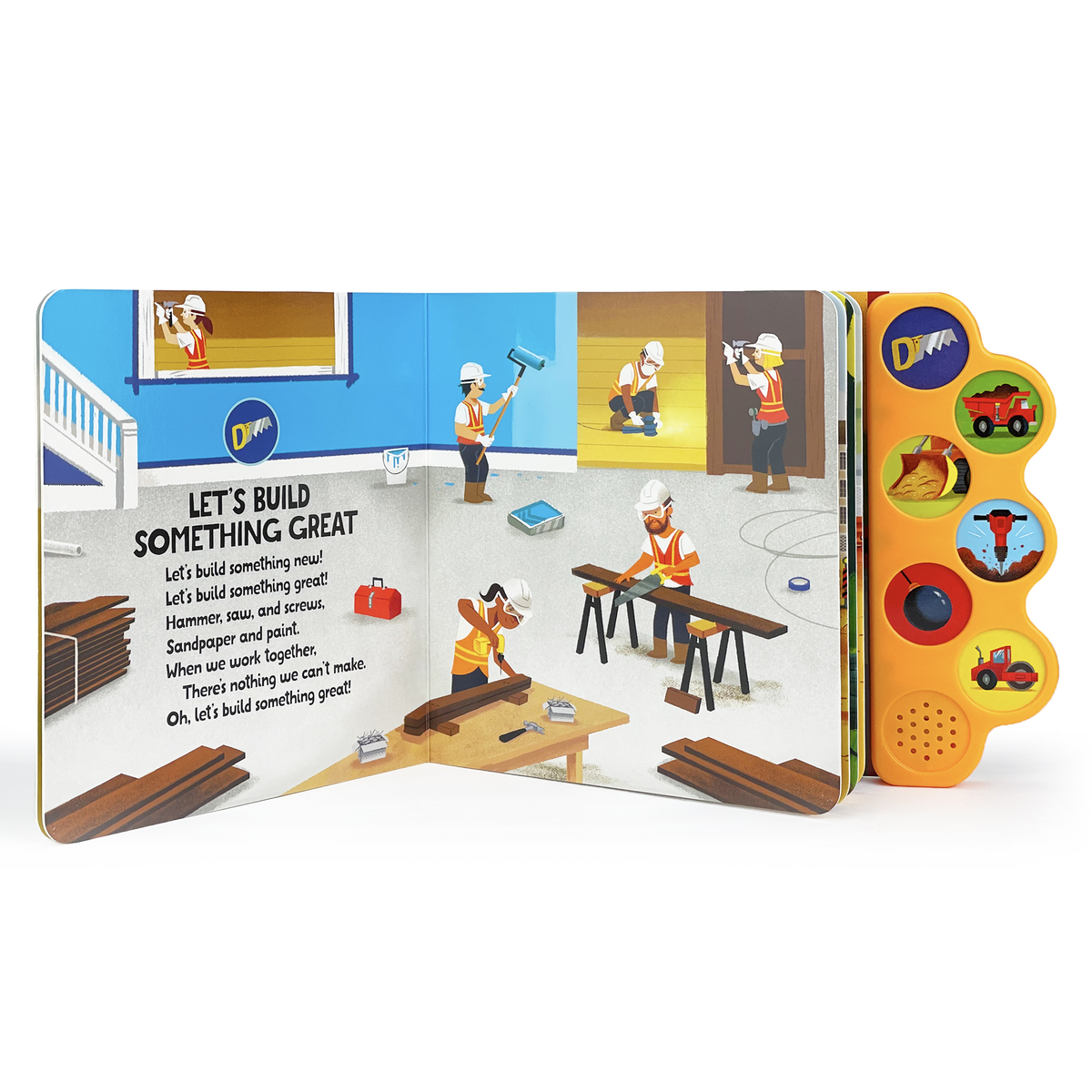 Construction Songs 6-Button Sound Book