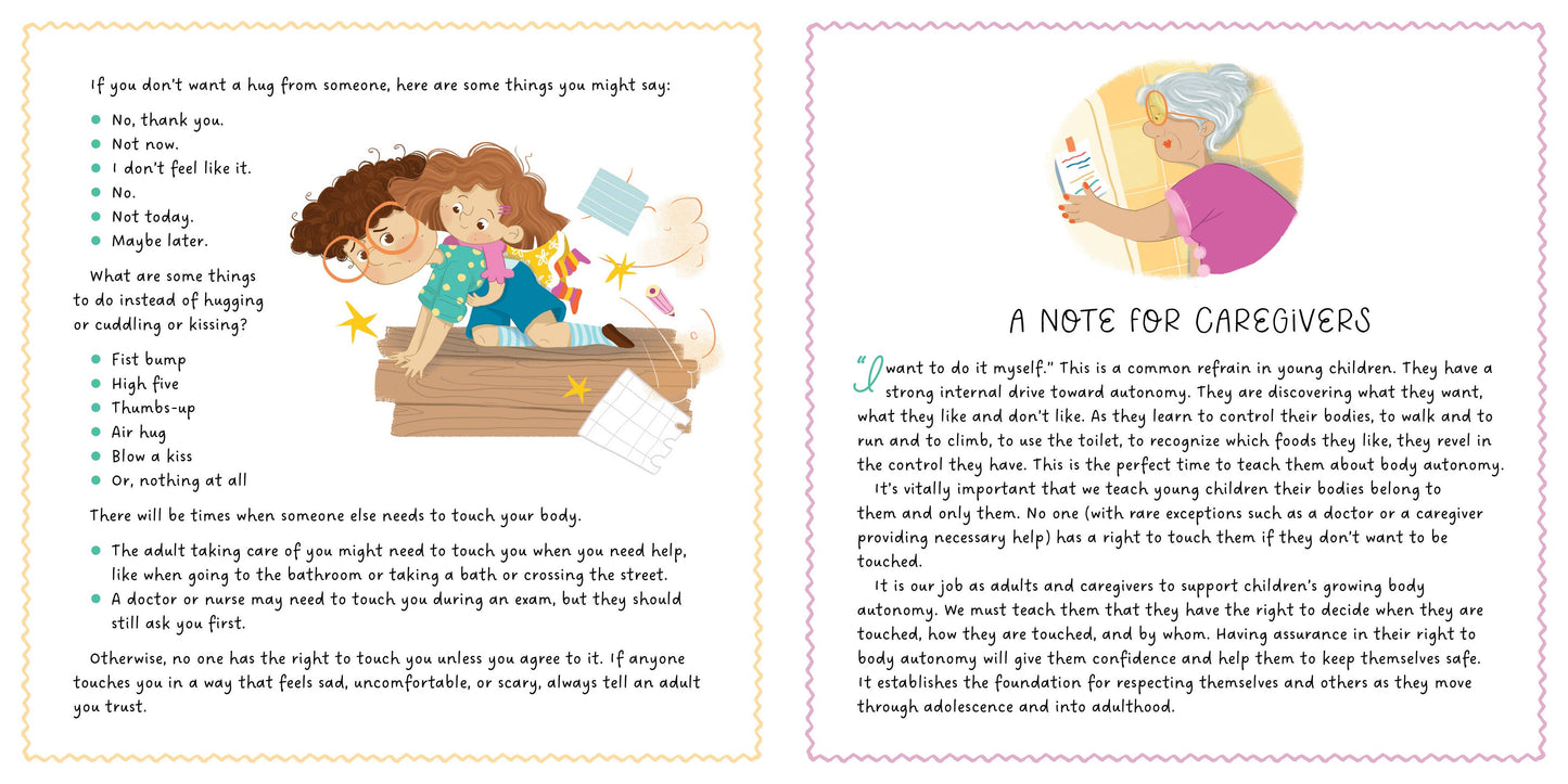 Too Many Hugs (Children's Book about Consent) Book
