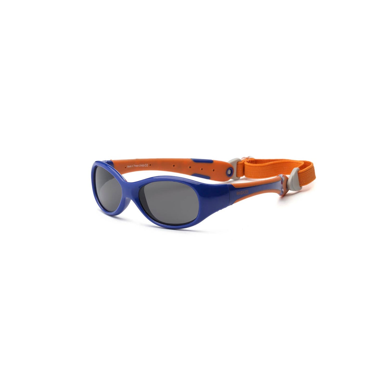 Explorer Flexible Frame Sunglasses For Babies 0+: Navy/Orange