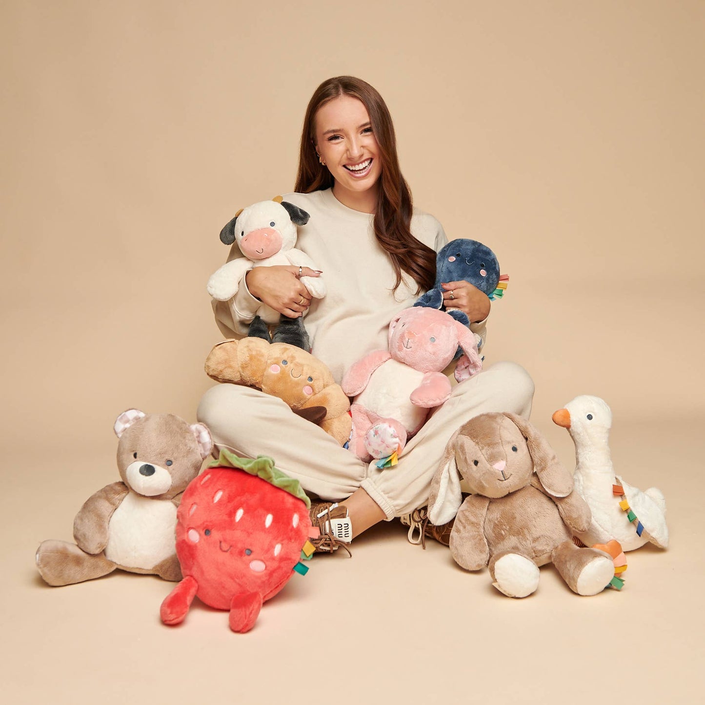 Itzy Ritzy Sweetie Snuggles™ Plush: Octopus