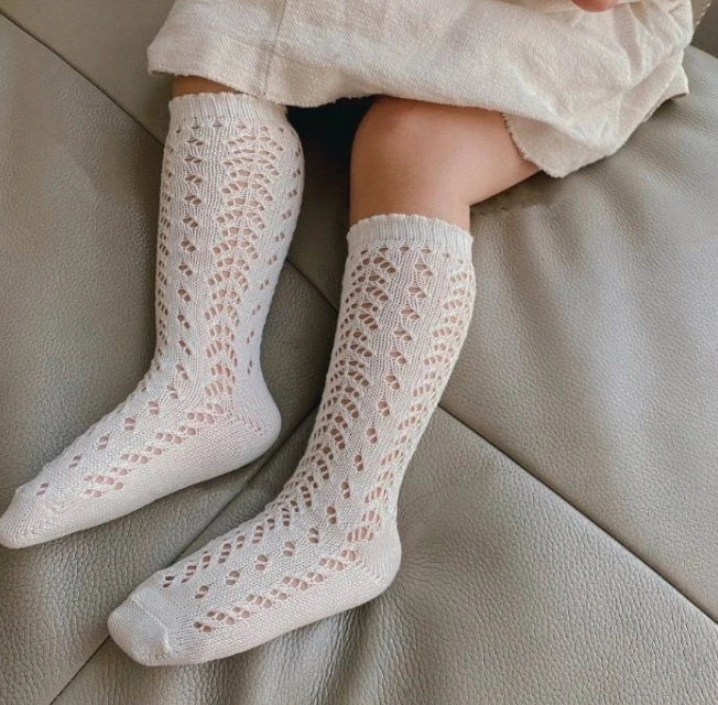 Eloise Knee High Socks: Pine / 1-2 Years