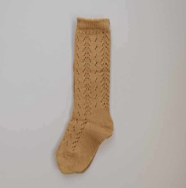Eloise Knee High Socks: Pine / 1-2 Years