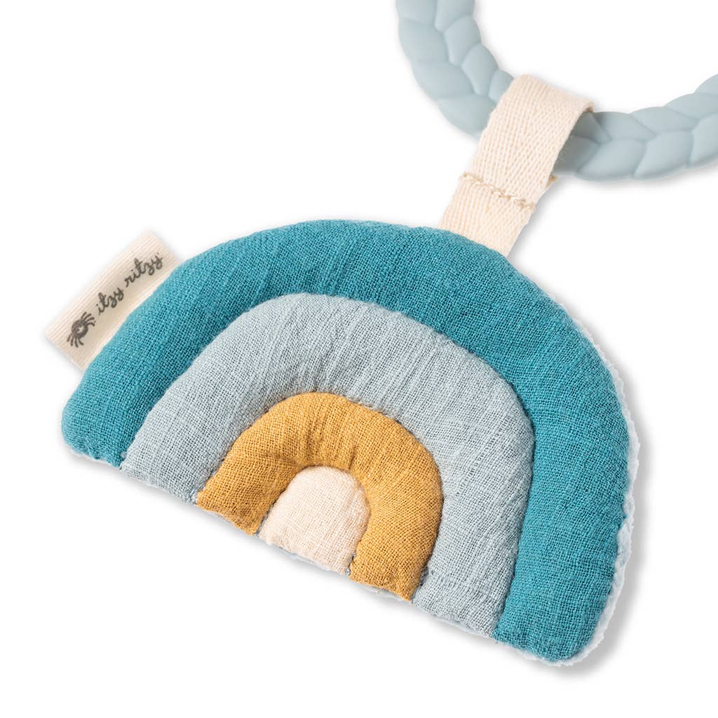*NEW OPTION* Bitzy Busy Ring™ Teething Activity Toy: Veggie