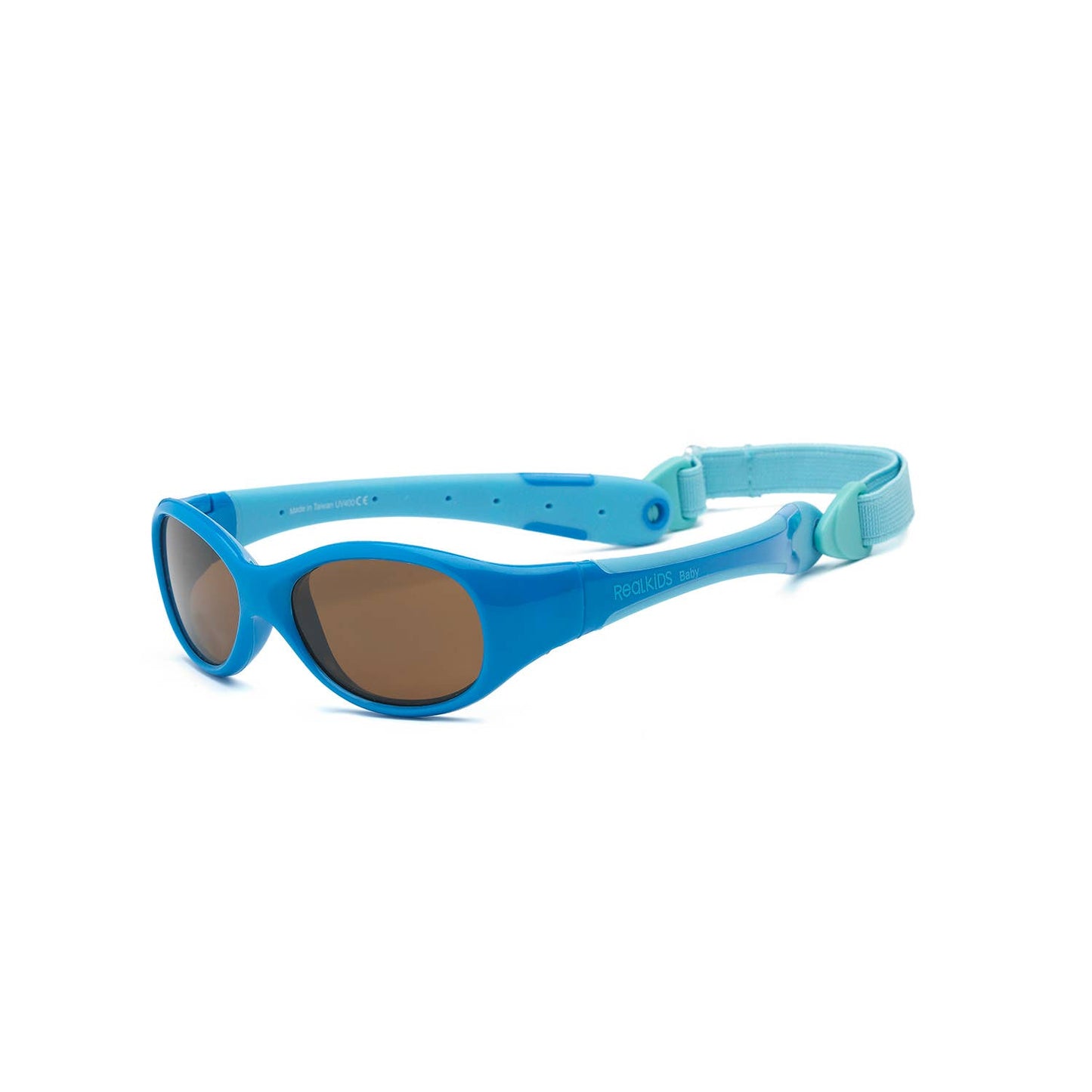 Explorer Flexible Frame Sunglasses For Babies 0+: Navy/Orange