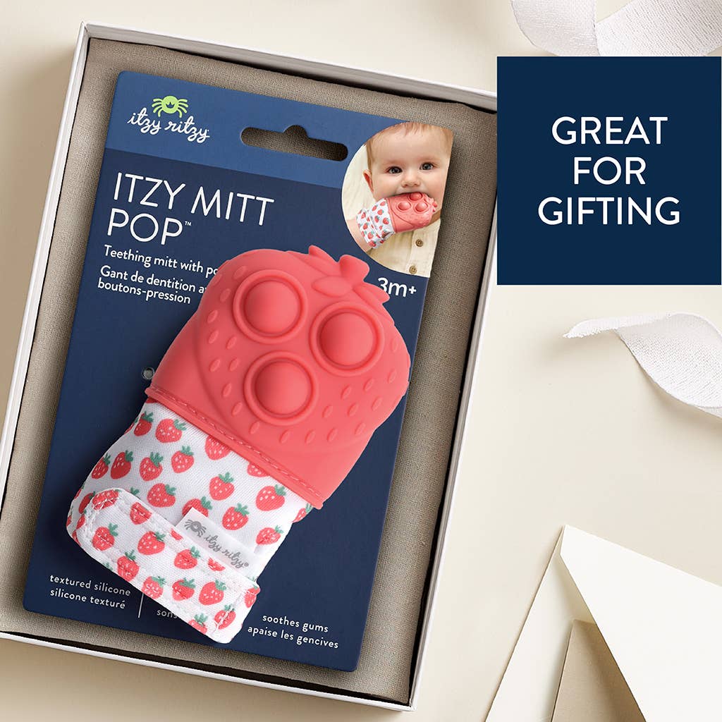 *NEW OPTION* Itzy Mitt Pop™: Strawberry