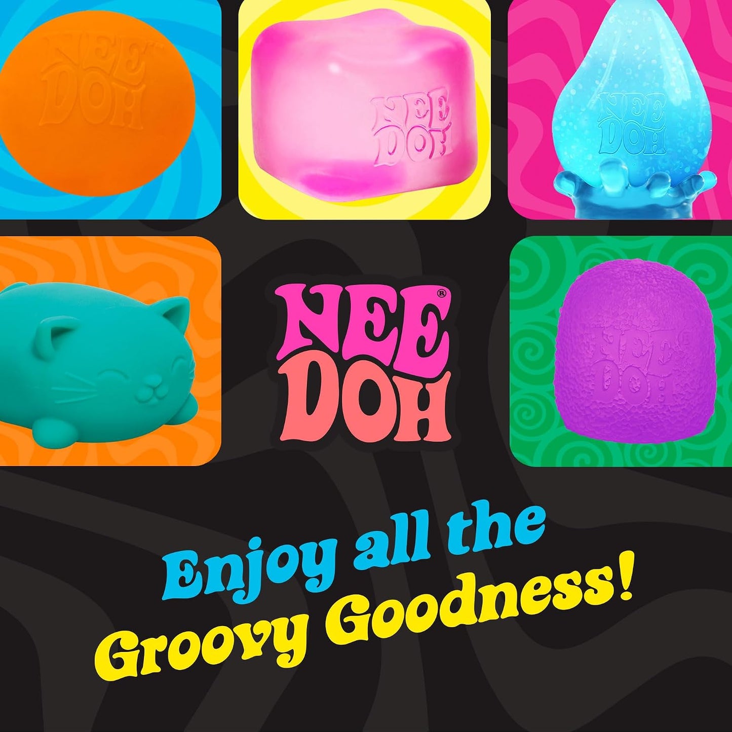 NEEDOH FUNKY FRIEGHTS SQUISH-O-WEEN COUNTDOWN ADVENT CALENDAR NEE-DOH