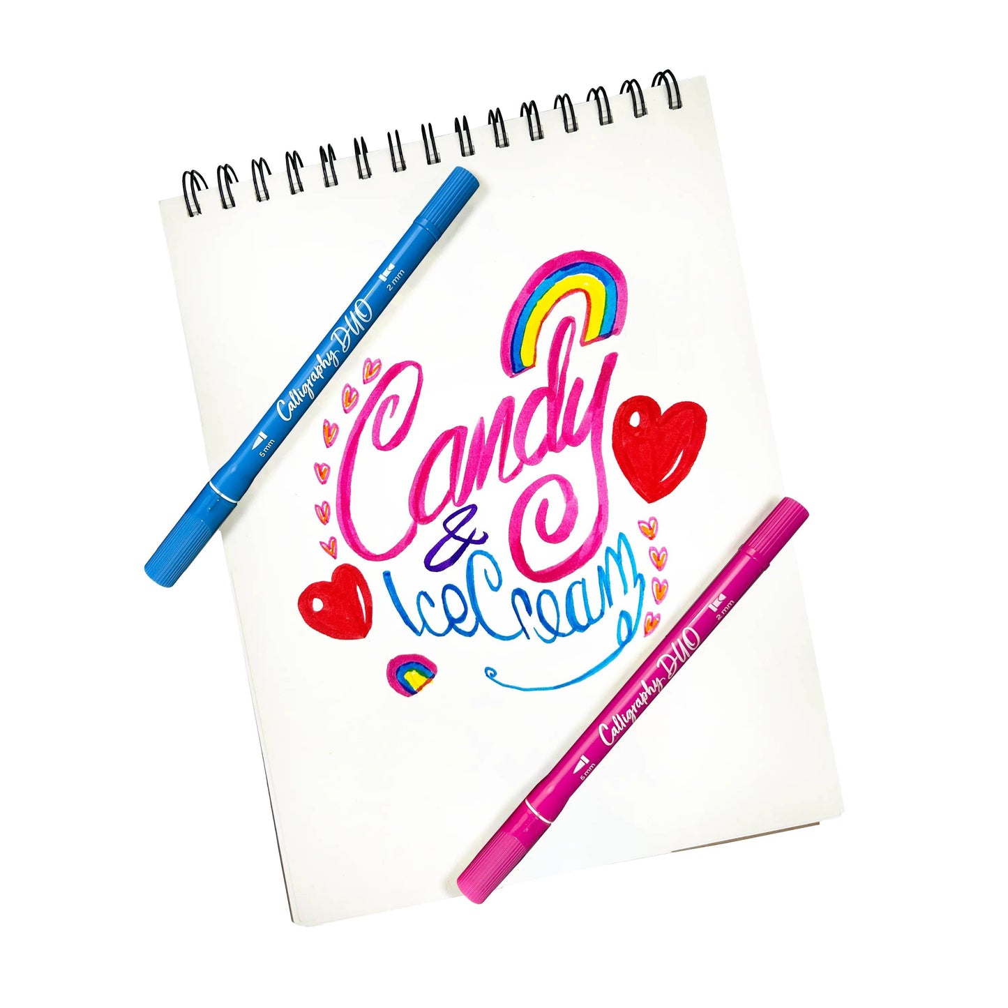 Calligraphy Hand Lettering Duo Markers - Set of 12