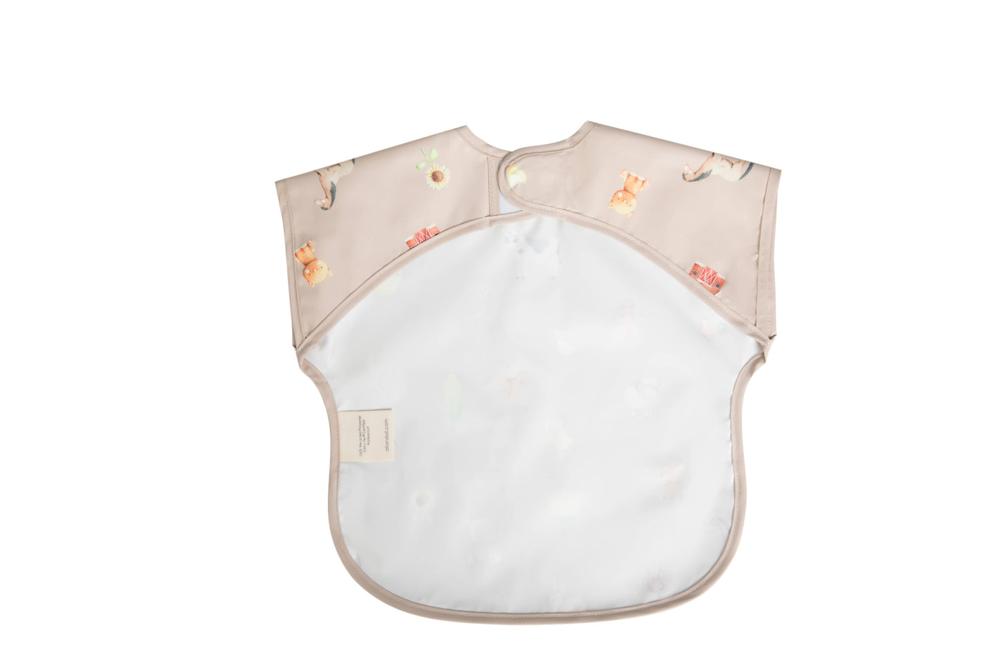 Ali & Oli Smock Bib for Baby & Toddler Short Sleeve (Farm)