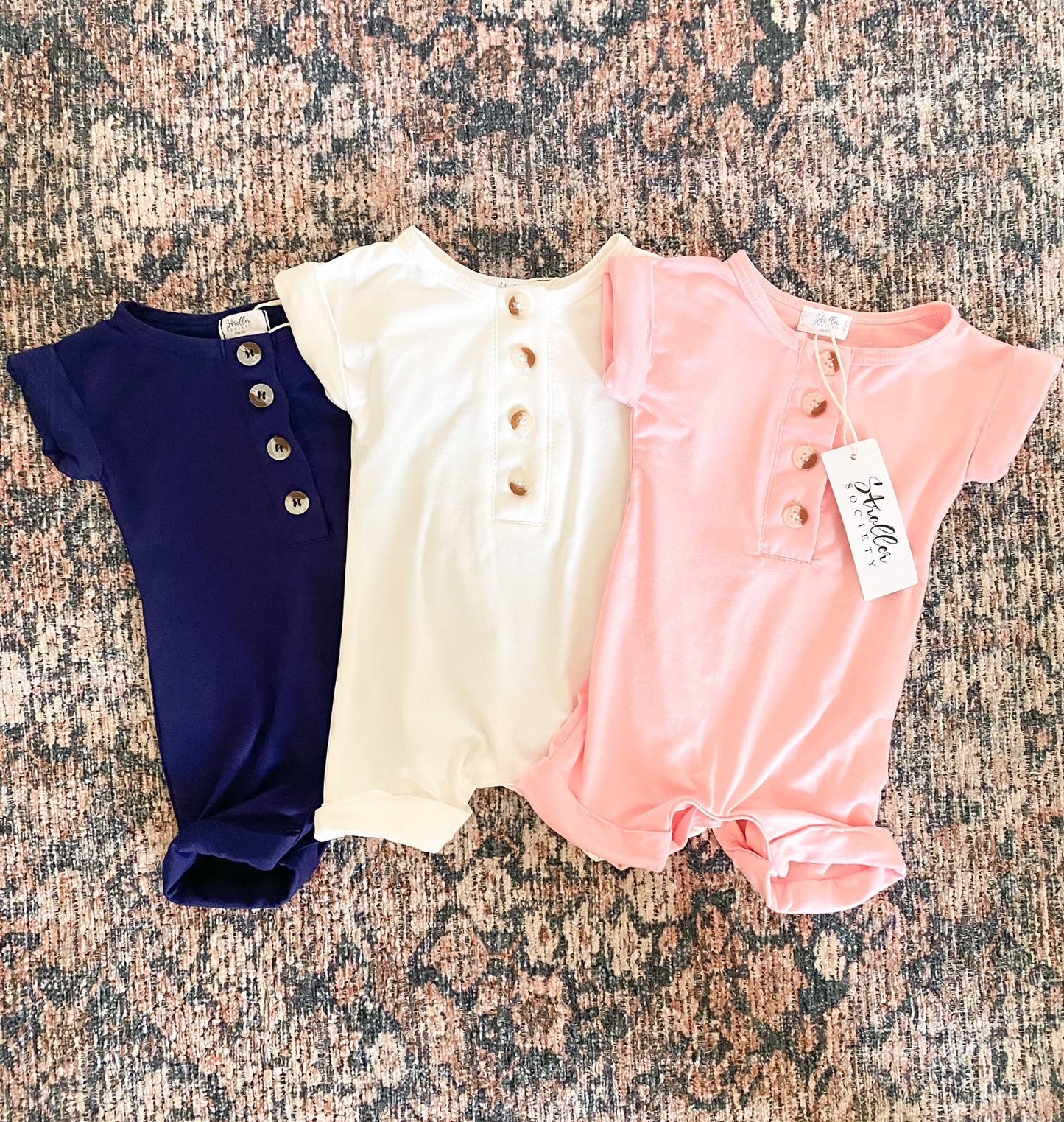 Baby Rompers - Baby Clothing Multiple Colors (Newborn-12 M): White / 3-6 months