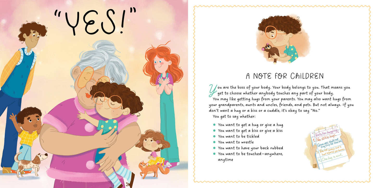 Too Many Hugs (Children's Book about Consent) Book