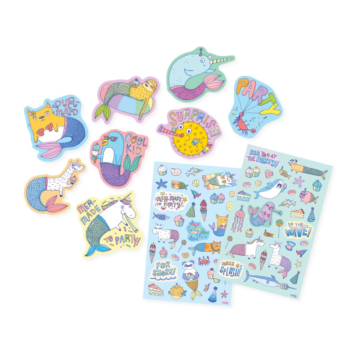 Oh My! Unicorns & Mermaids Happy Pack
