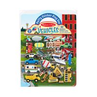 Melissa & Doug Puffy Sticker Play Set - Vehicles