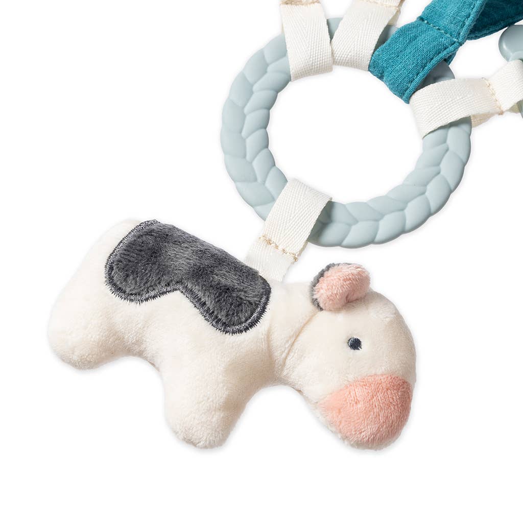 *NEW OPTION* Bitzy Busy Ring™ Teething Activity Toy: Veggie