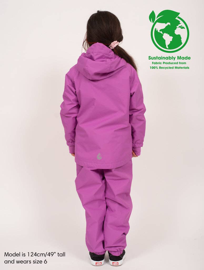 SplashMagic Storm Jacket - Berry | Waterproof Windproof Eco: 12