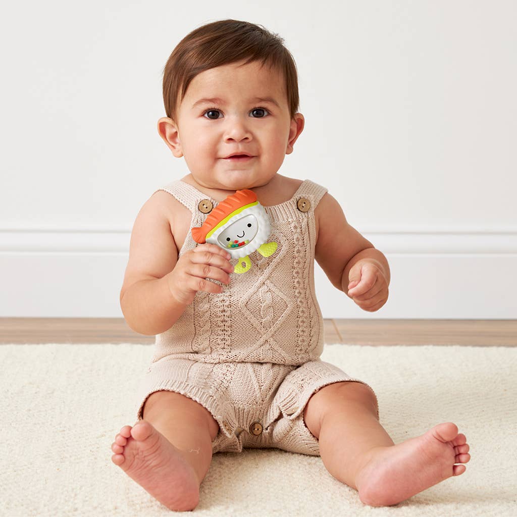 *NEW OPTION* Sweetie Shake Plus™ - Teething + Rattle Toy: Sushi