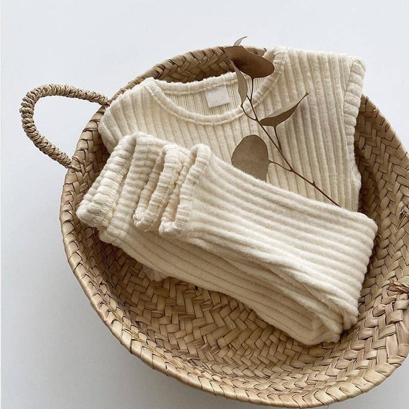 Annie & Charles® organic cotton set: Grey / 6-12 M
