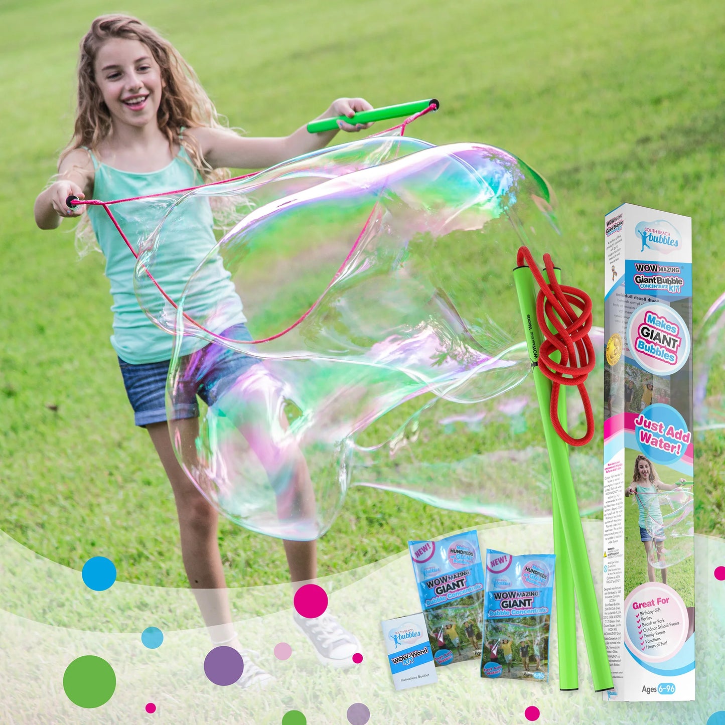 WOWmazing Concentrate Kit Giant Bubbles