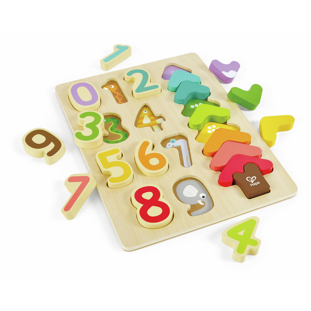 Hape Colors and Numbers Puzzle