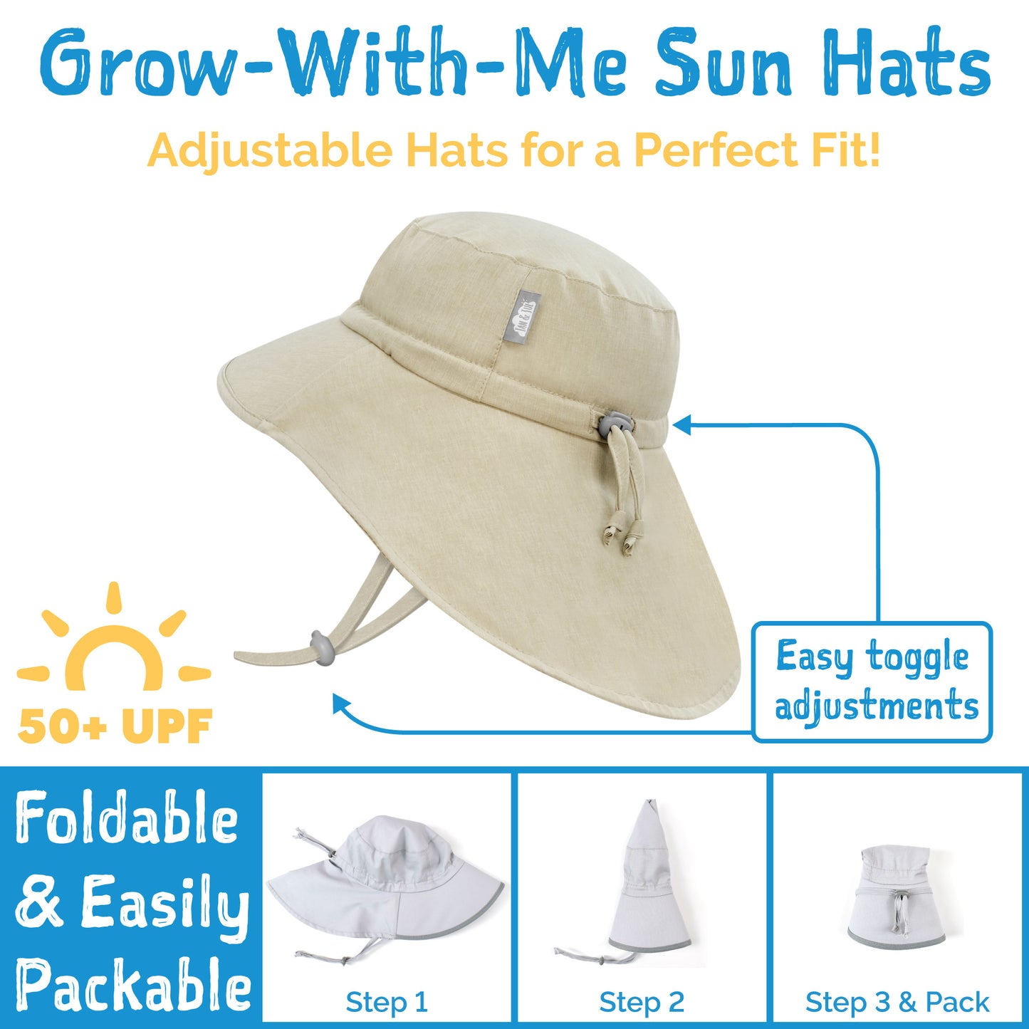 Jan & Jul Adventure Strawberry Hat UV & quick dry